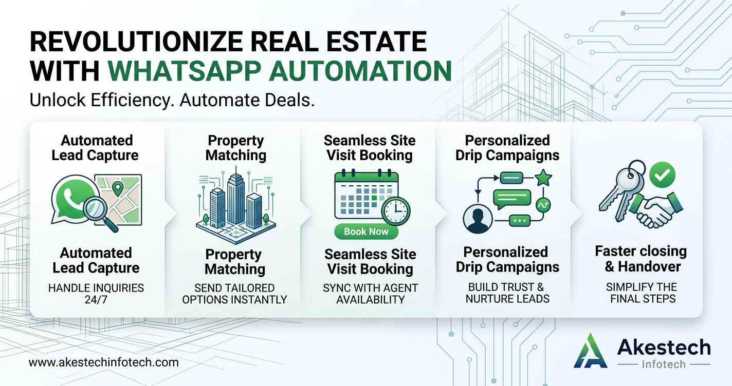 WhatsApp Automation for Real Estate: How Property Developers Can Double Leads in 2026